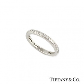 Tiffany & Co. Legacy Diamond Full Eternity Ring in Platinum 0.40ct